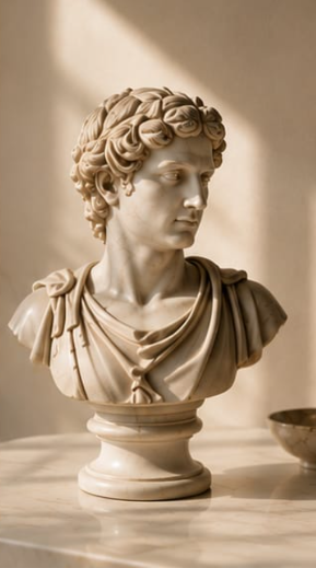 Roman Bust Sculpture